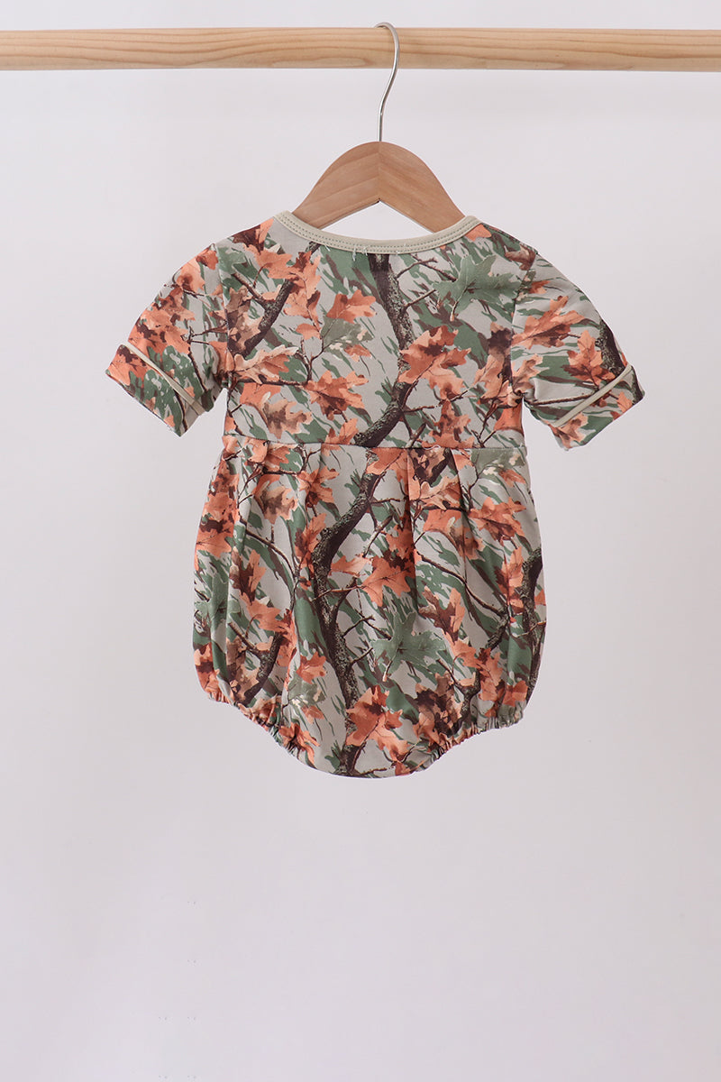 Camo Wildlife Embroidered Bubble