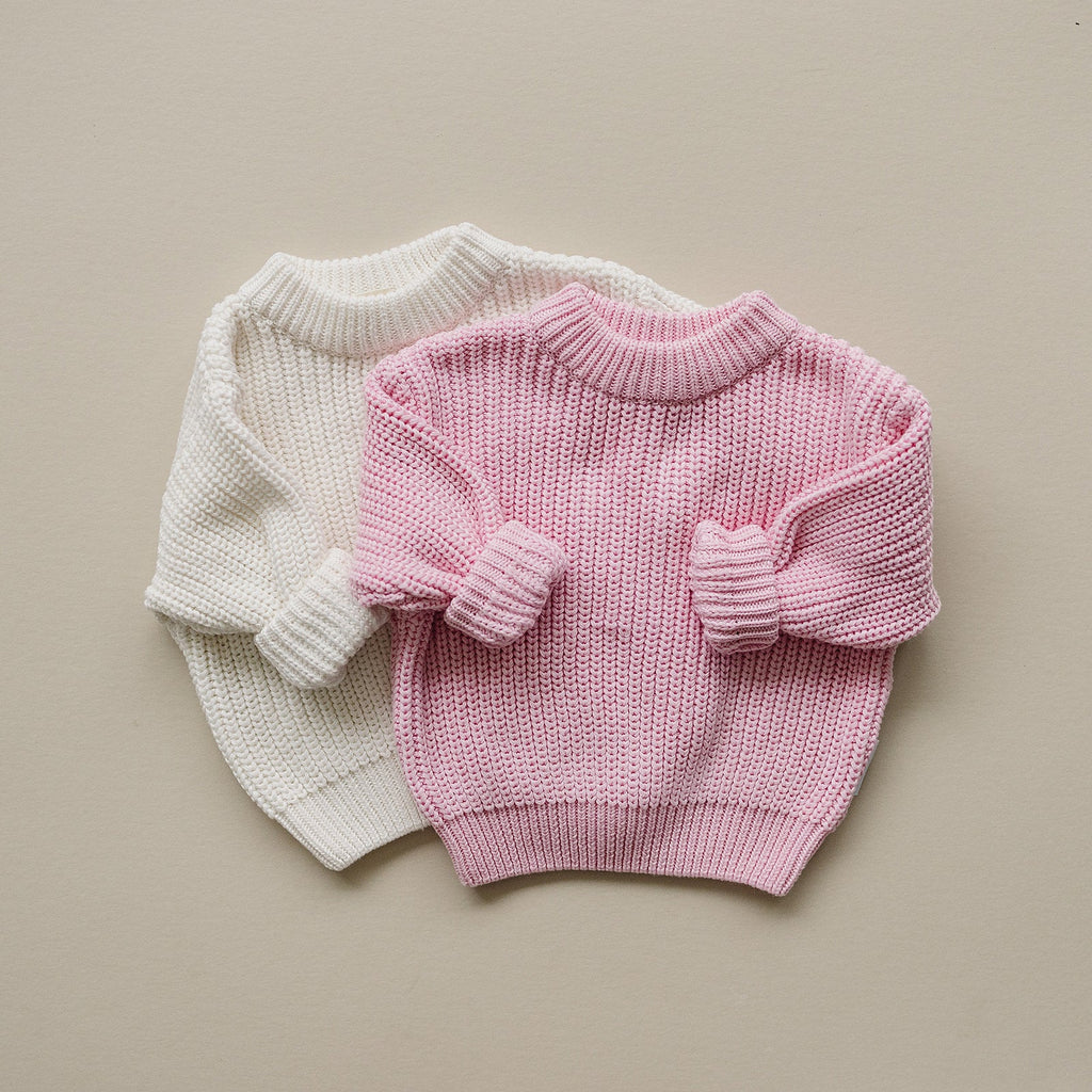 Chunky Knit Sweater | Milk