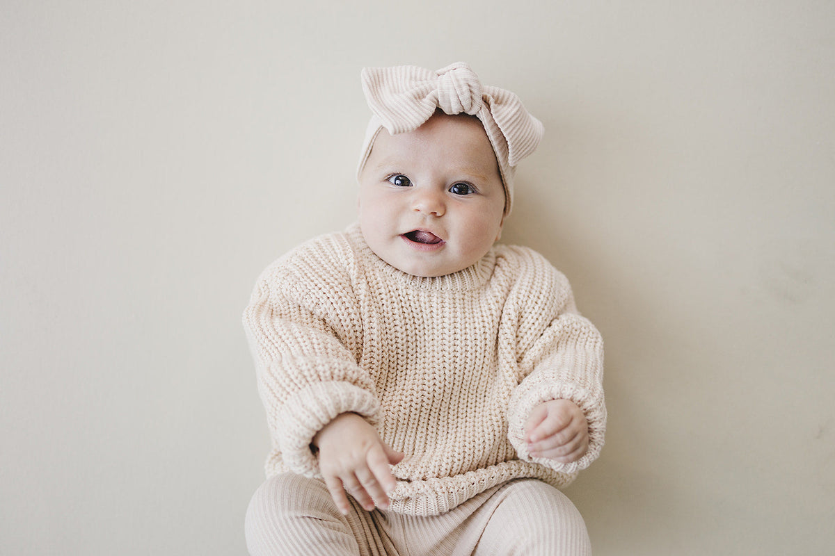 Chunky Knit Sweater | Vanilla