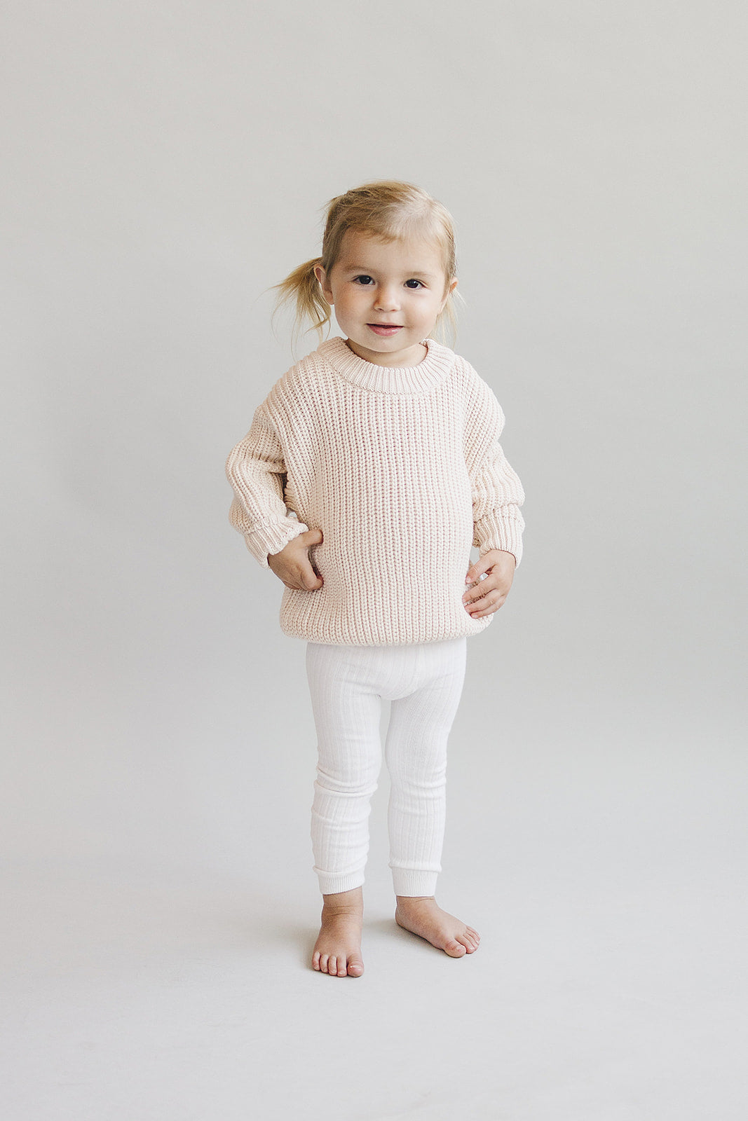 Chunky Knit Sweater | Vanilla
