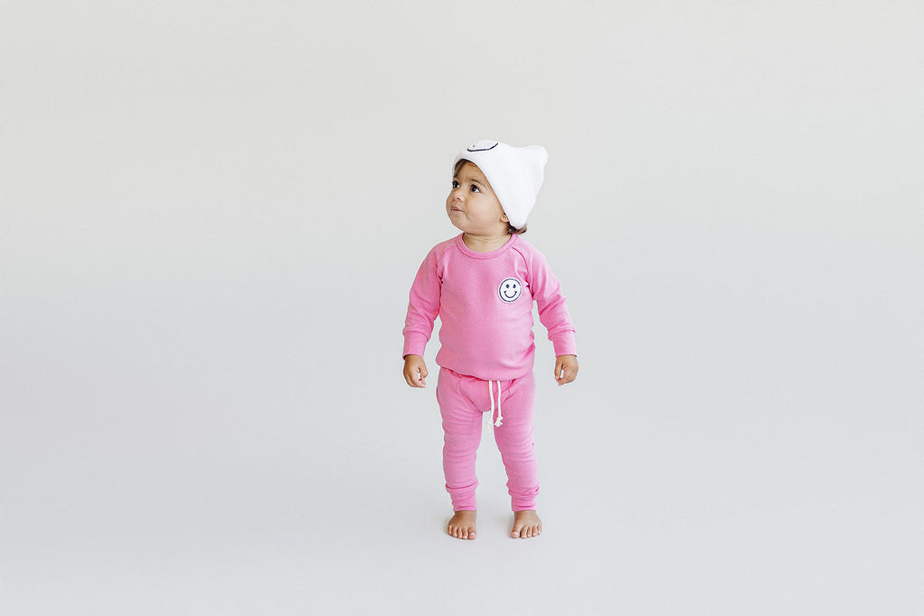 Lounge Set | Smiley Bubble Gum