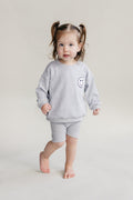 Biker Shorts Set | Gray