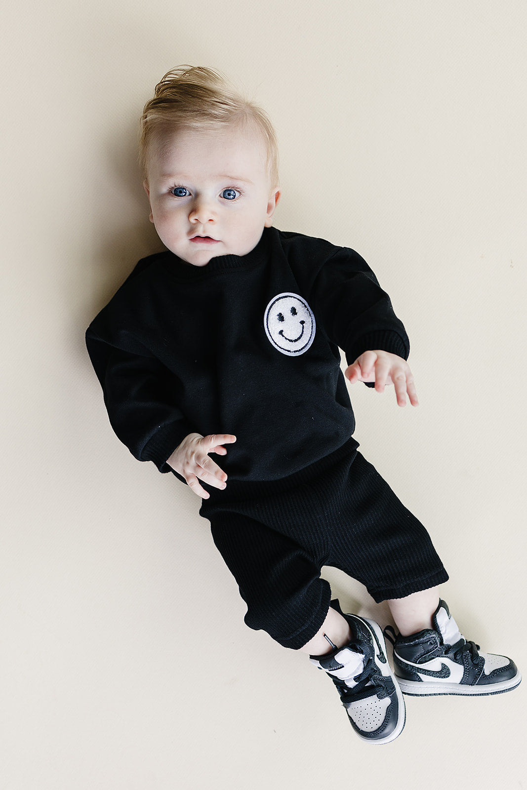 Biker Shorts Set | Black
