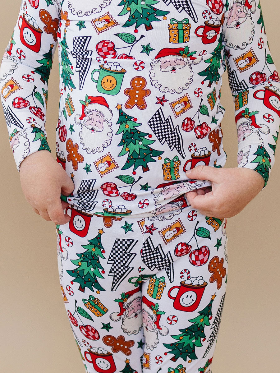 Bamboo Two Piece Set | Christmas Vibes