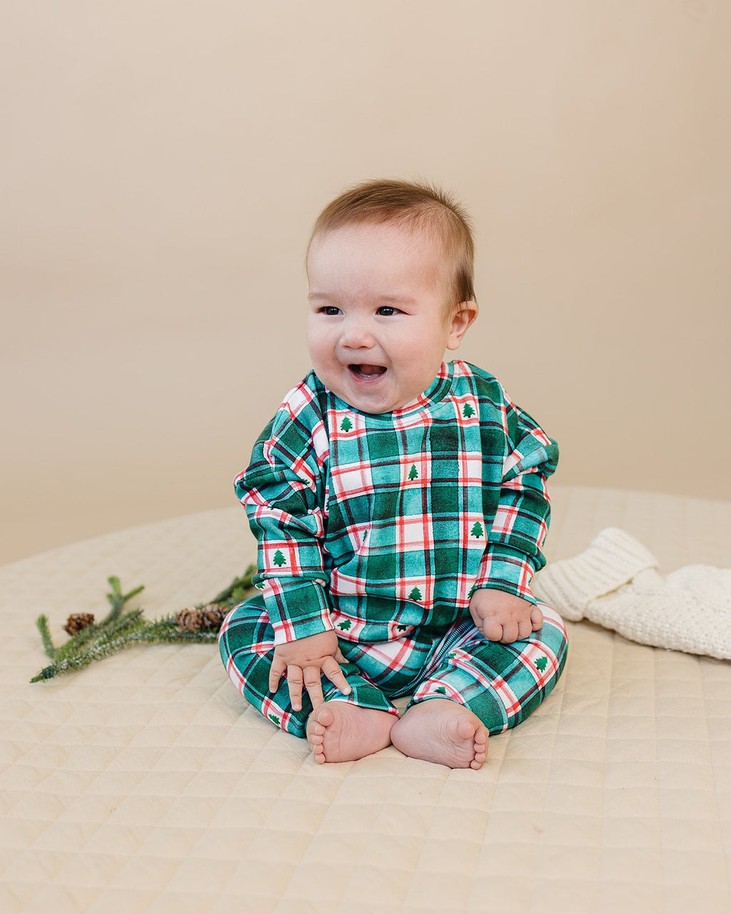 Jogger Set | Winter Plaid