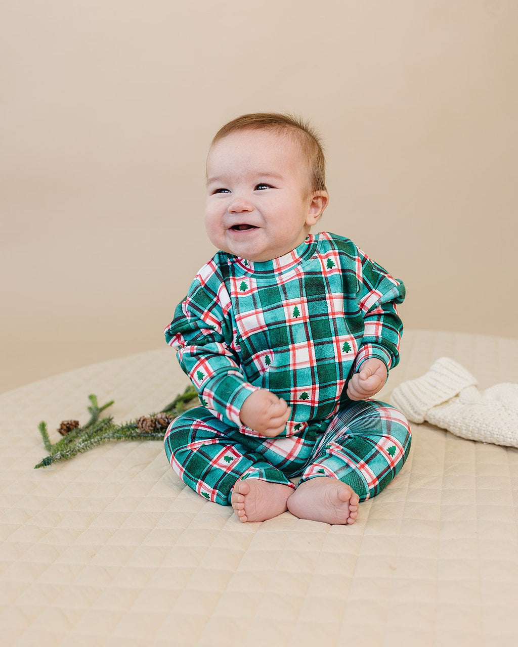 Jogger Set | Winter Plaid