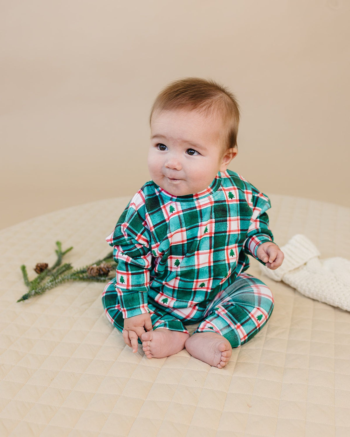 Jogger Set | Winter Plaid