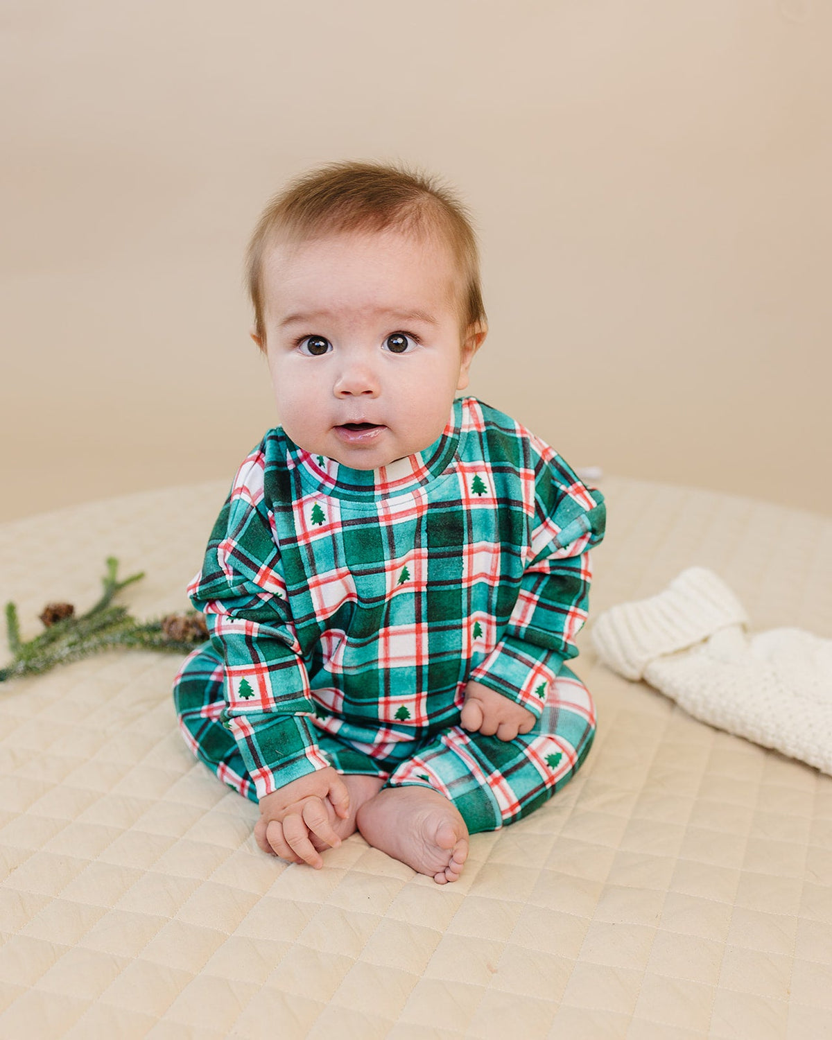 Jogger Set | Winter Plaid