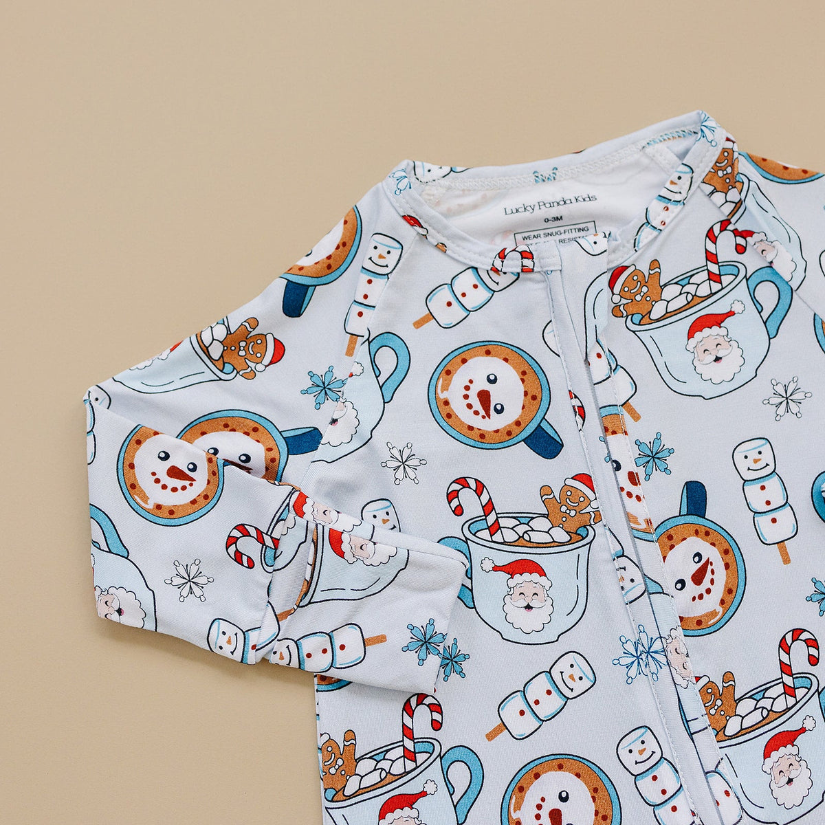 Bamboo Zip Romper | Merry Munchkins