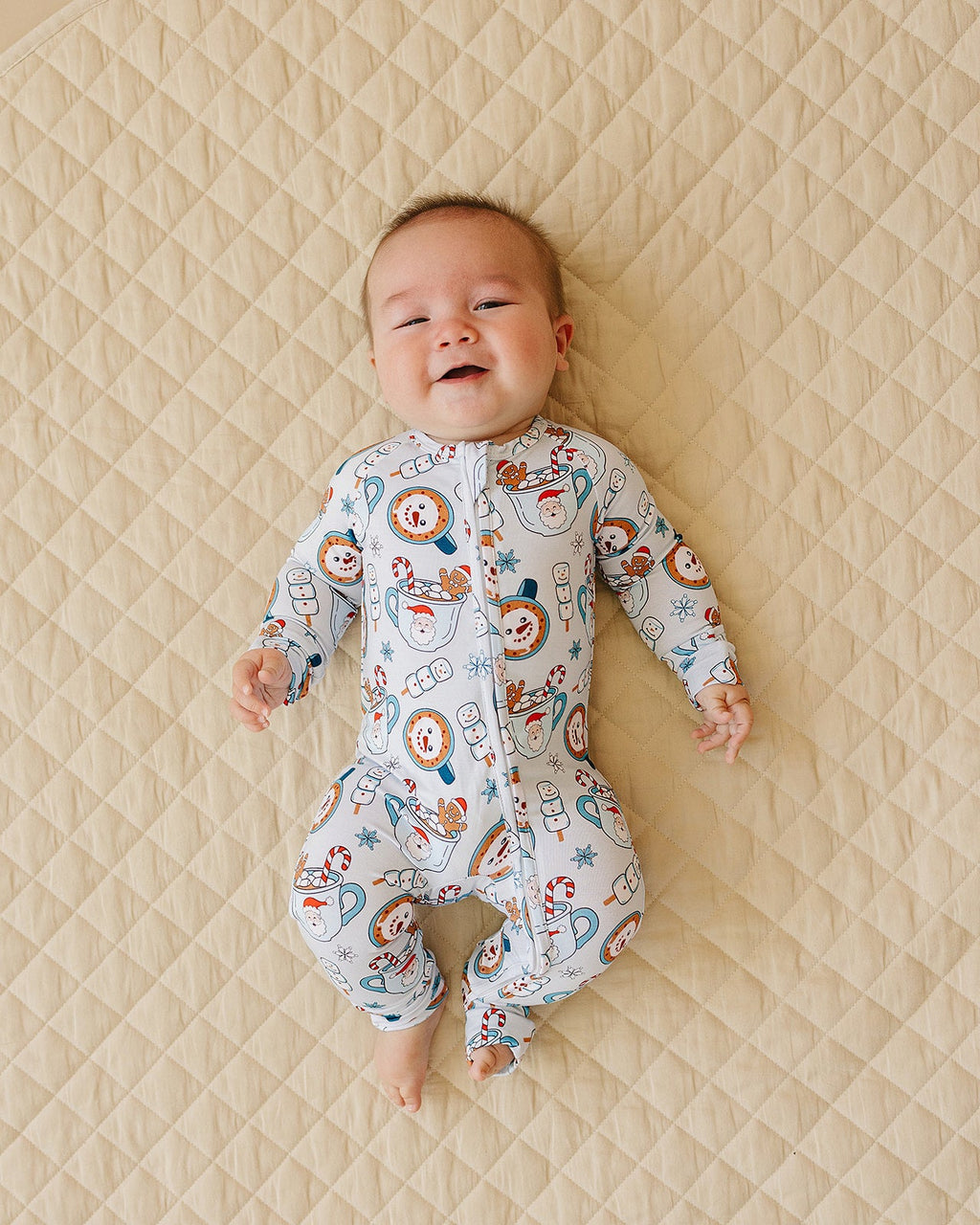 Bamboo Zip Romper | Merry Munchkins