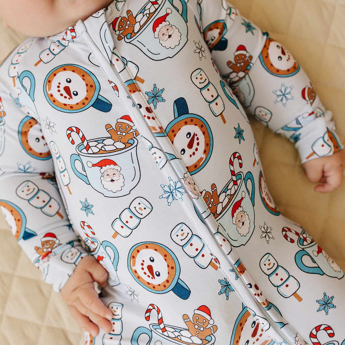 Bamboo Zip Romper | Merry Munchkins