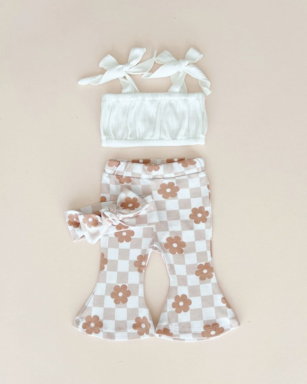 Flare Set | Latte Daisy